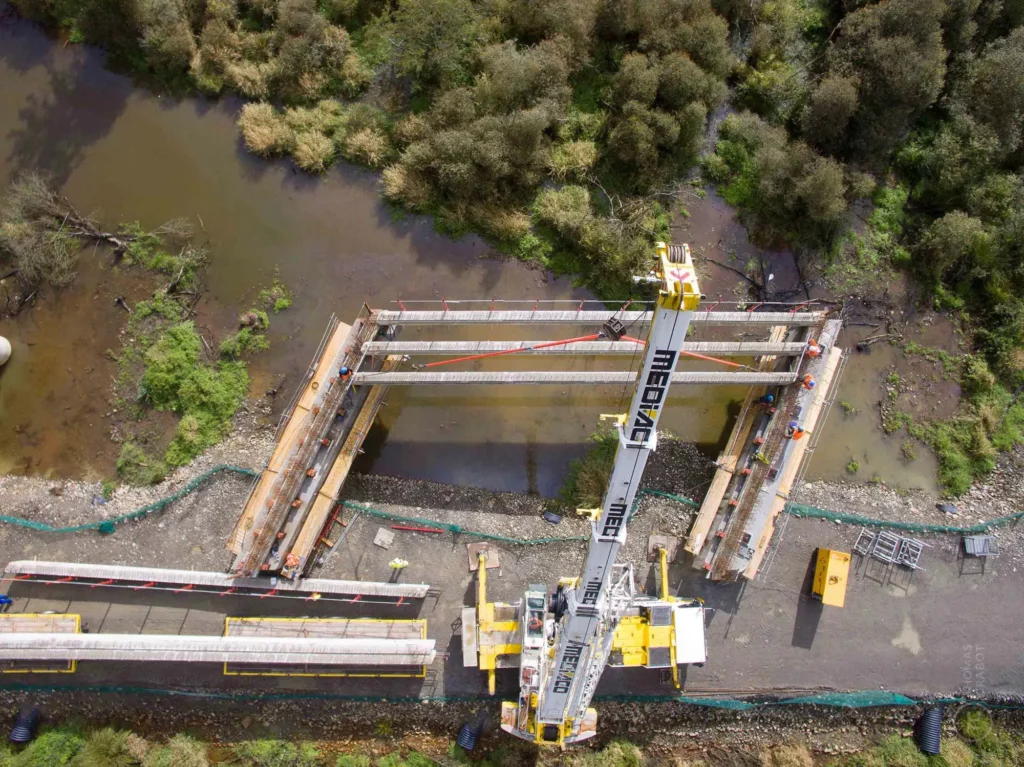 Suivi de chantier du nouveau viaduc de Dol de Bretagne