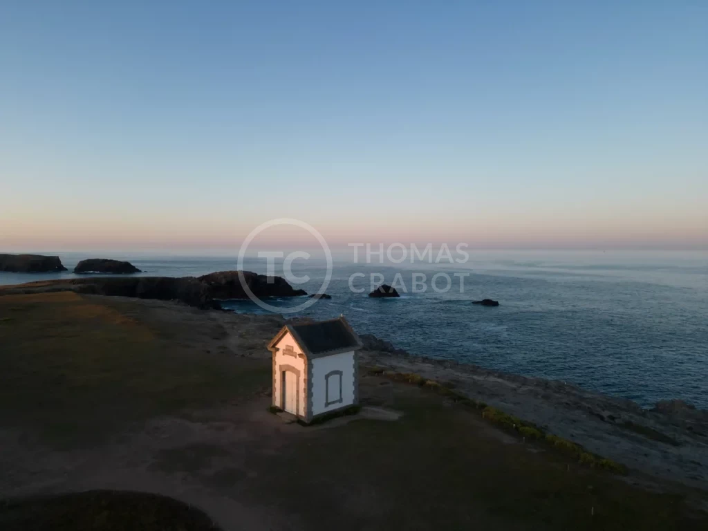 belleile bretagne vue du ciel par Thomas Crabot photographe Rennes
